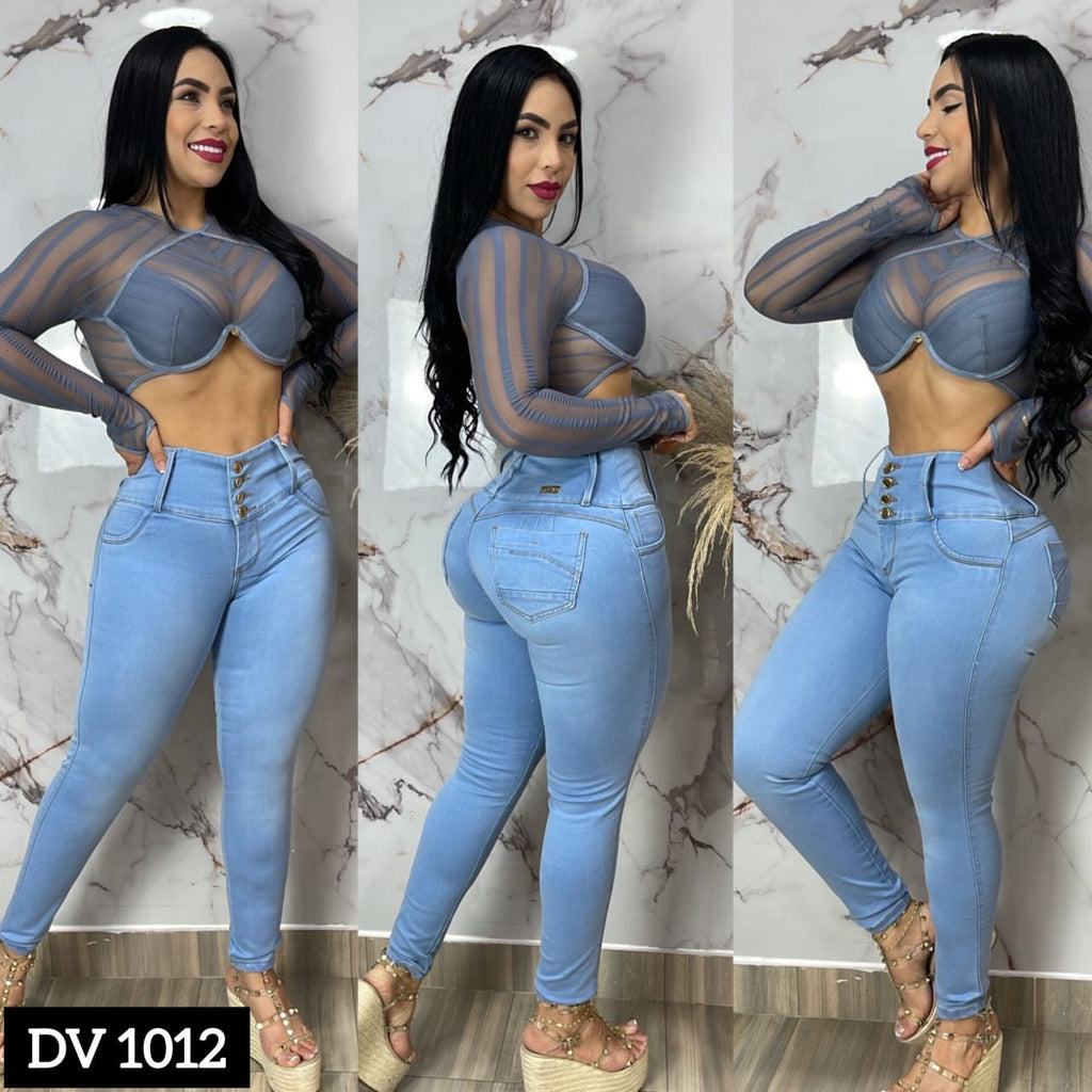 jeans levanta cola