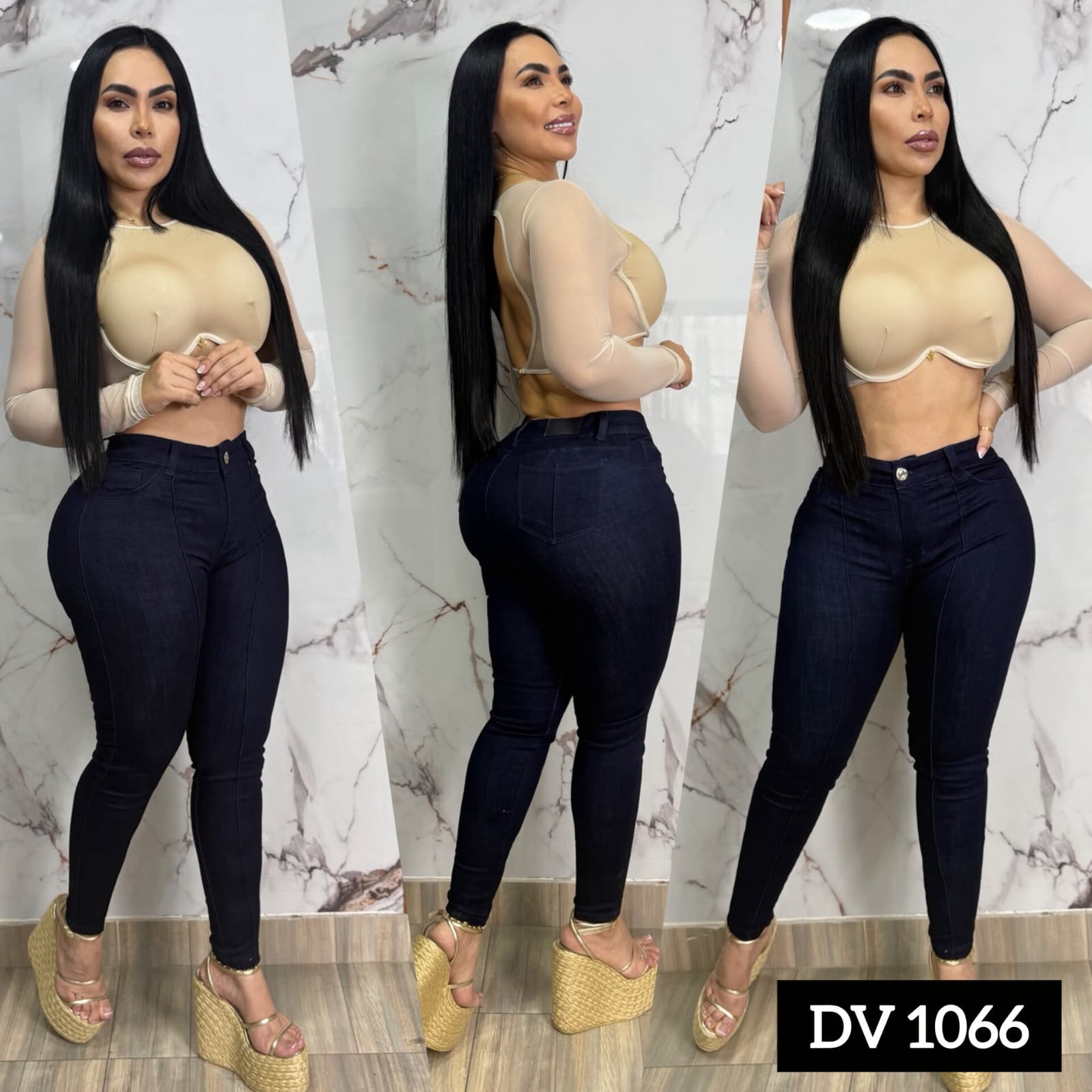 JEANS LEVANTA COLA