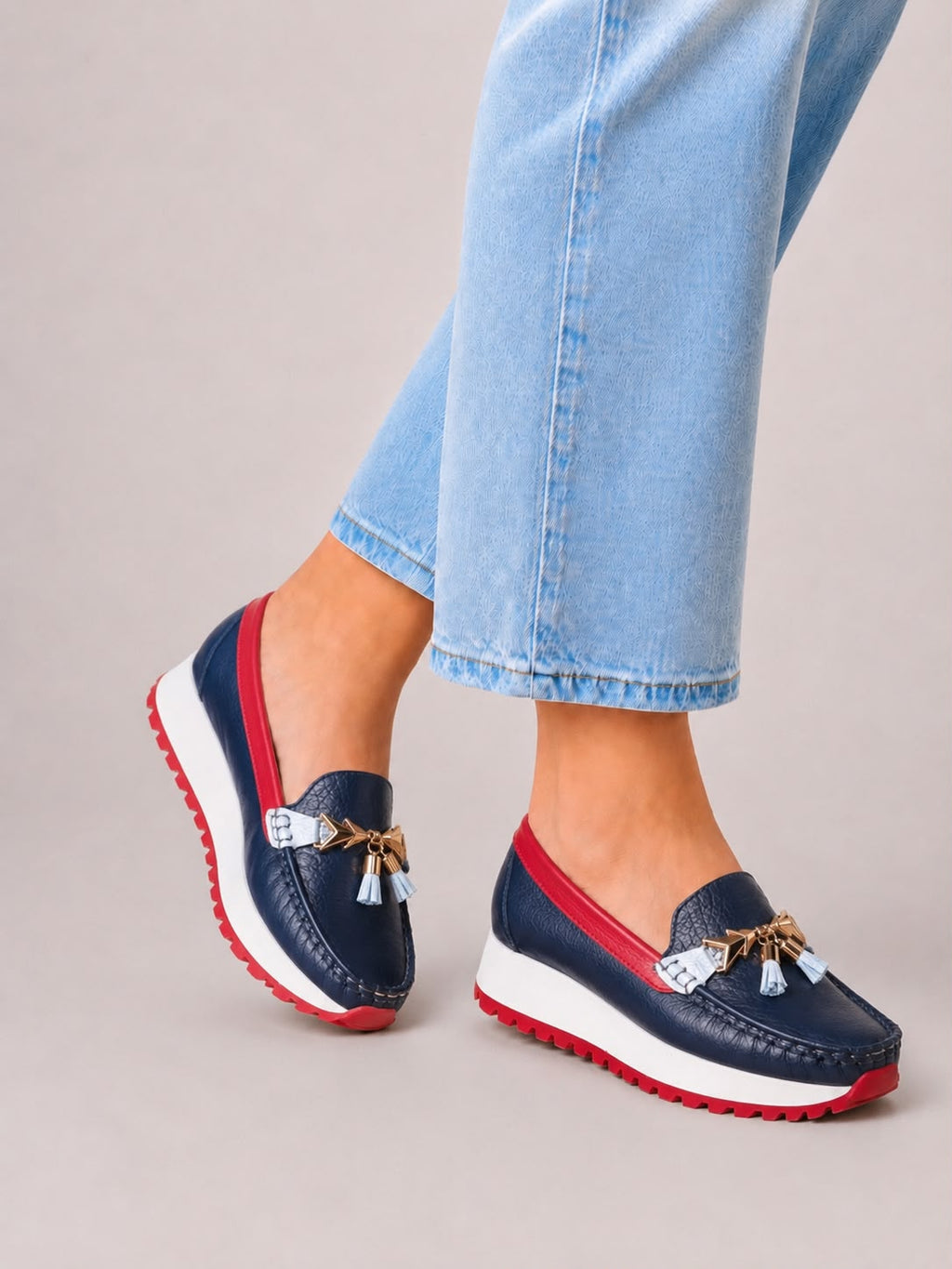 Mocasín 100% Cuero – Ref. H-4